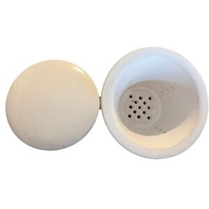 Vtg Cup/Teapot‎ Insert Diffuser/Infuser Ceramic Fits Standard Cup Has Lid